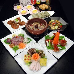 チャイナダイニング 飛天_《忘年会・新年会》万葉コース お料理全9品　6,600円　飲み放題付　8,000円