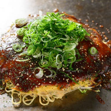 お好み焼き・鉄板焼き 蔵屋 紙屋町店_《あっさり》蔵屋スペシャル(ネギ・イカ天・シソ)