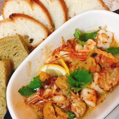 イベリスside_赤海老の海老の香アヒージョ