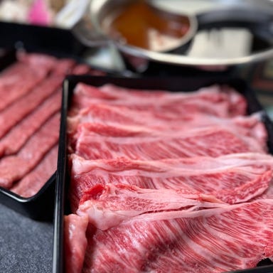 牛肉寿司×黒毛和牛しゃぶしゃぶ食べ放題 串天ぷら酒場レレレ メニューの画像