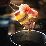 注文を受けてから焼き上げる、この道45年の歴史ある自慢の焼き鳥