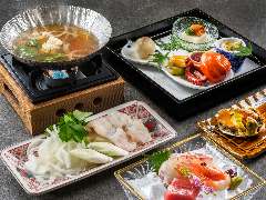 宴会プラン(会席料理+飲み放題)