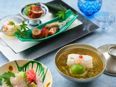 【会席料理】四季の食材と熟練の技