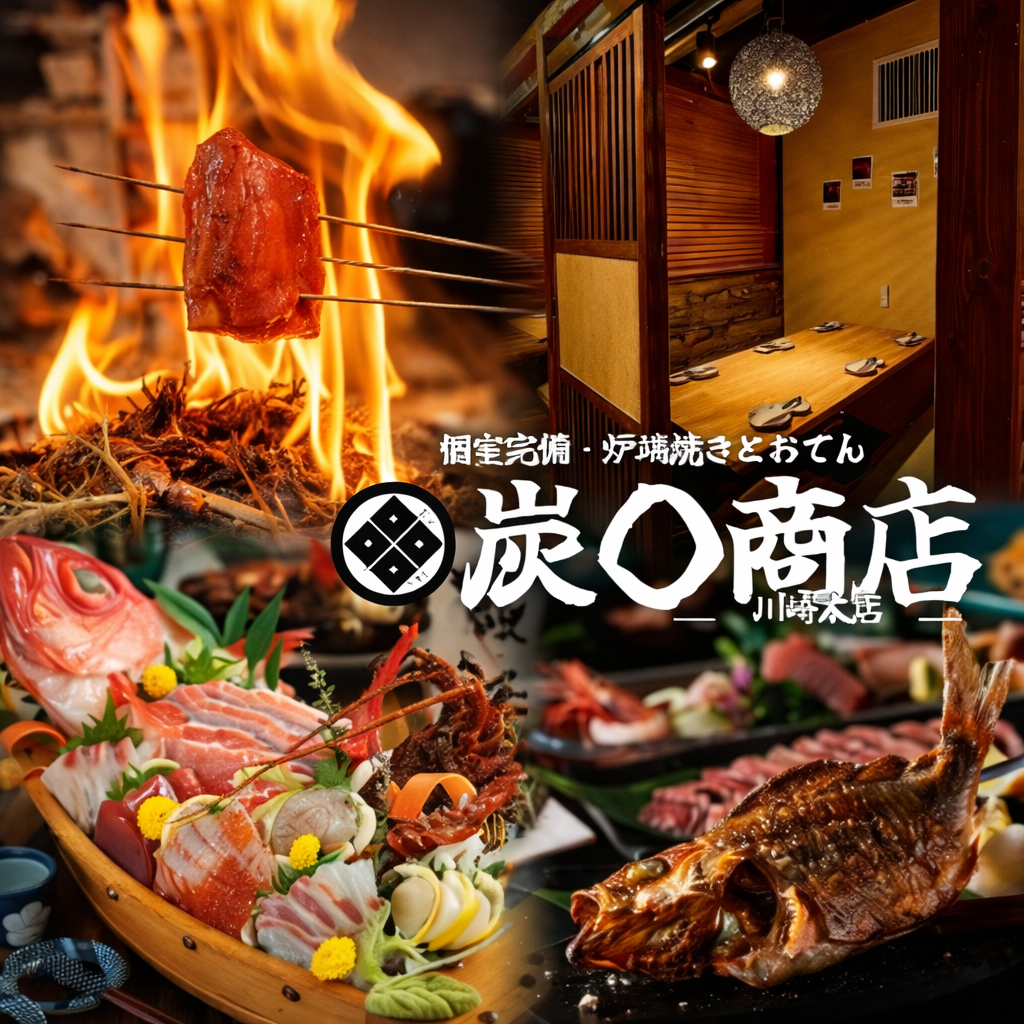 鮮魚と炉端焼き 炭◯商店 川崎本店（川崎/居酒屋） - 楽天ぐるなび