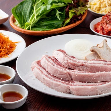 銘柄豚サムギョプサルとA5黒毛和牛焼肉 韓国料理千ちゃん 川崎  コースの画像
