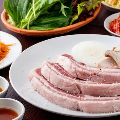 銘柄豚サムギョプサルとA5黒毛和牛焼肉 韓国料理千ちゃん 川崎  こだわりの画像