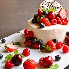 こだわりスイーツ多数！BDケーキも承ります！3日前までにご予約