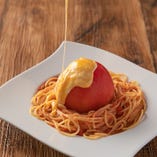 まるごとトマトのクリームパスタ