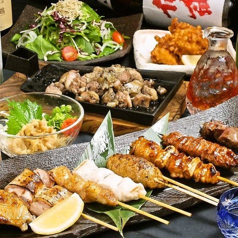 地鶏炭火串焼家 鳥こまち 伊勢崎店 伊勢崎 串焼き ぐるなび