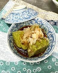 自家製抹茶豆腐の揚げ出汁