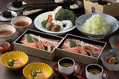 【ずわい蟹と厳選豚肉】出汁しゃぶ会席「瓢斗 ひょうと」