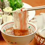 愛され続けている京都 瓢斗の名物「厳選豚肉 出汁しゃぶ」
