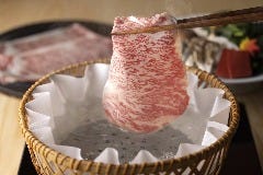 【年末年始限定】厳選豚肉と和牛の出汁しゃぶ会席「招福 しょうふく」