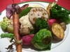 【季節メニュー】地野菜のグリル
　‐バーニャカウダソースで‐