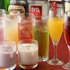 お料理に合わせて豊富なお飲み物を ご用意しております♪
