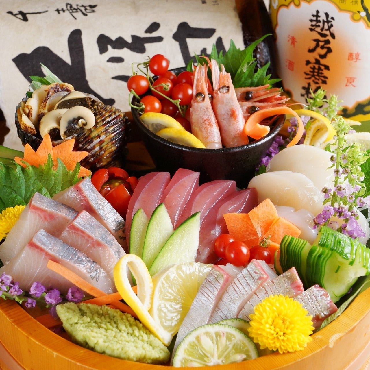 北海道産の食材を中心に使ったお料理はどれも絶品！