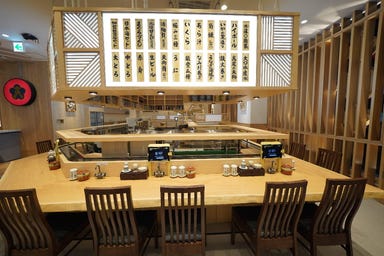 金沢回転寿司 輝らり 八王子オーパ店  店内の画像
