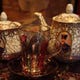 イランの茶器でチャイはいかがでしょう