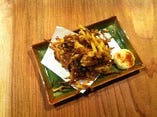 するめの天ぷら（一味マヨ）