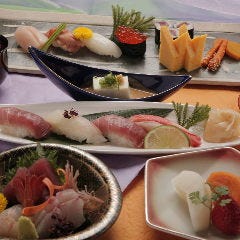 寿司懐石　風雅（全７品）/Sushi  tea-ceremony  dishes『Fuga』