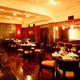 ディナー　テーブル席