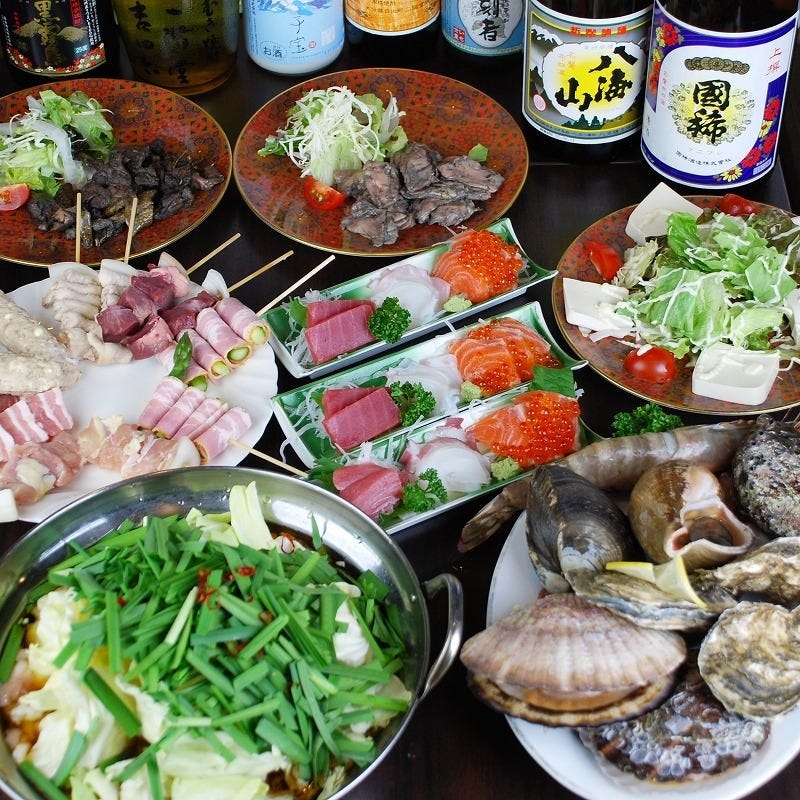 九州料理と函館の新鮮魚介でご宴会★