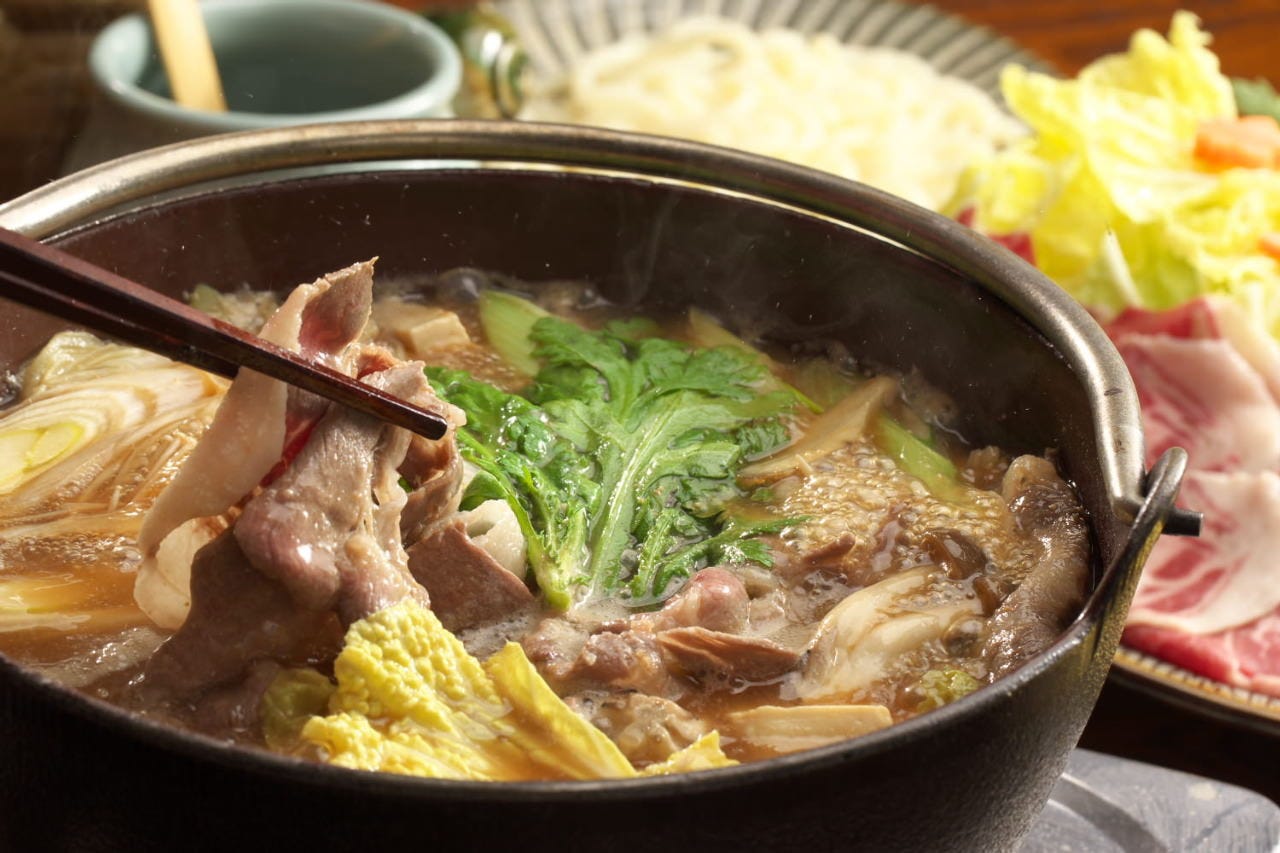 しし鍋、馬肉料理、合鴨鍋 勘太郎