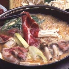 深い味わい信州味噌仕立てしし鍋