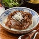 神戸牛をすき焼き風に甘辛く味付けた神戸牛丼ランチ。