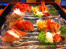 富山の新鮮な魚介類を手頃な料金で！