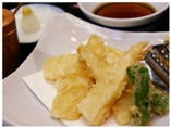 竹の子の天ぷら。春限定の天ぷら。