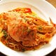 渡り蟹のトマトクリーム　スパゲッティーニ