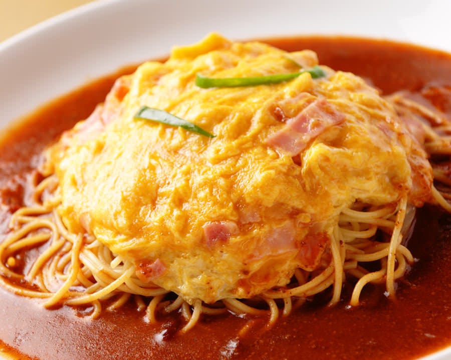 トロトロふわふわの玉子あんかけのコンビネーションが最高です。