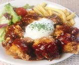 【W】麻辣チキンロコモコ