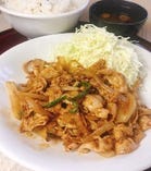 【W】麻辣豚焼肉定食