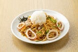 【W】イカおろしスパゲッティ