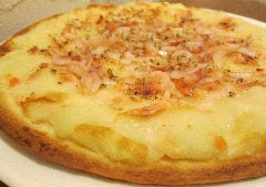 桜海老と十勝じゃがいものピッツァ 柚子胡椒風味