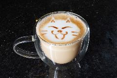 緑煙_ラテアート