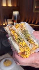 緑煙_極上チーズおむたまサンド