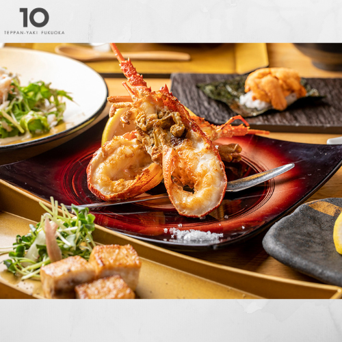 TEPPANYAKI 10 FUKUOKA(テッパンヤキテンフクオカ)（大名/鉄板焼き