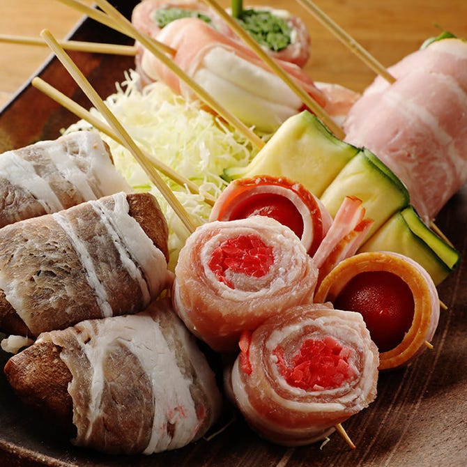 博多肉巻き串とサワー うまたゆ 東村山 居酒屋 ぐるなび