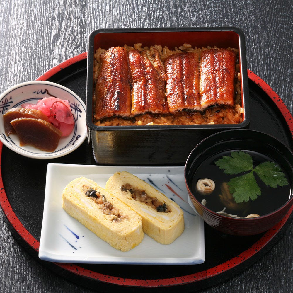 炭焼きうなぎの魚伊 天五店のうな重・う巻セット