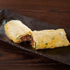 ダイナミックキッチン＆バー 響 新宿サザンタワー店_行者菜と牛すじの卵焼き