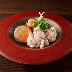 鮟肝と鱈白子 盛り合わせ Dynamic Kitchen & Bar 響 新宿サザンタワー店_鮟肝と鱈白子 盛り合わせ