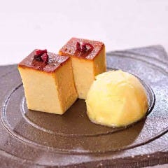 酒粕チーズケーキ Dynamic Kitchen & Bar 響 新宿サザンタワー店_酒粕チーズケーキ