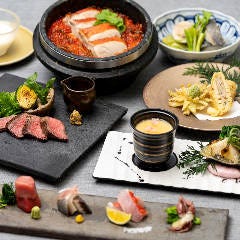 Dynamic Kitchen ＆ Bar 響 新宿サザンタワー店_【春宵(しゅんしょう)コース】飲み物別～鮑、鰆、金目鯛などの春味覚、黒毛和牛　贅を愉しむ～