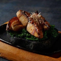 兵庫県「明石浦漁港」 浦サワラと熟成淡路玉ねぎの茗荷味噌焼き Dynamic Kitchen & Bar 響 新宿サザンタワー店_兵庫県「明石浦漁港」 浦サワラと熟成淡路玉ねぎの茗荷味噌焼き