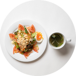 ■グリーンサラダ＆スープセット（14:30～21:00限定）