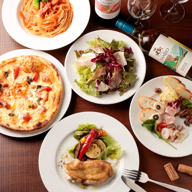 カジュアルイタリアン バルコラメント 茶屋町 中崎町 イタリアン イタリア料理 ぐるなび