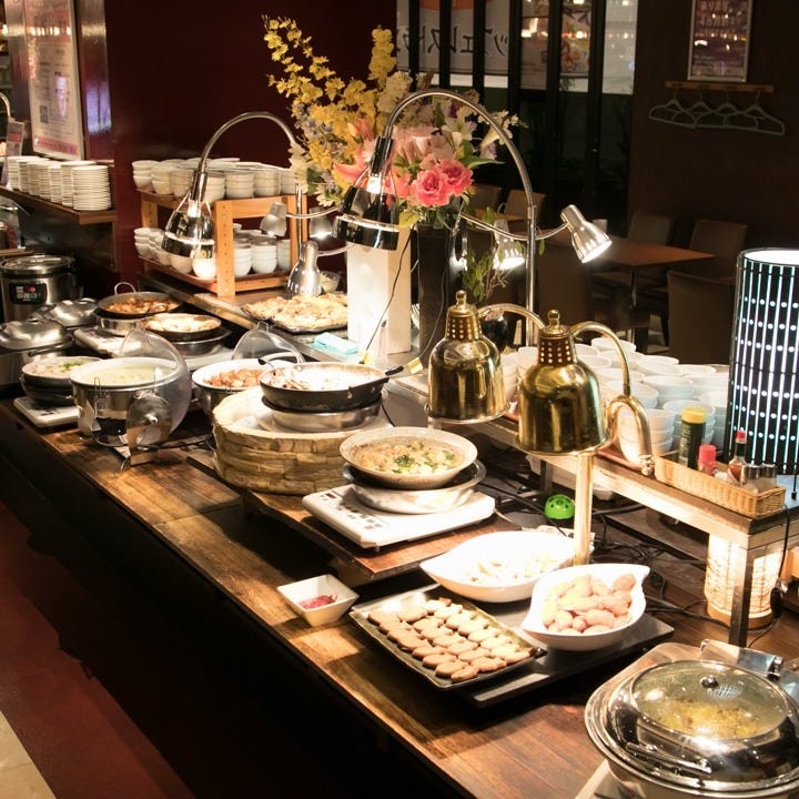 Rouji 大崎店 コース 2 5時間アルコール含む食べ飲み放題 金曜 貸切ブッフェ 50品以上 宴会 祝賀会 慰労会 飲み会 ぐるなび